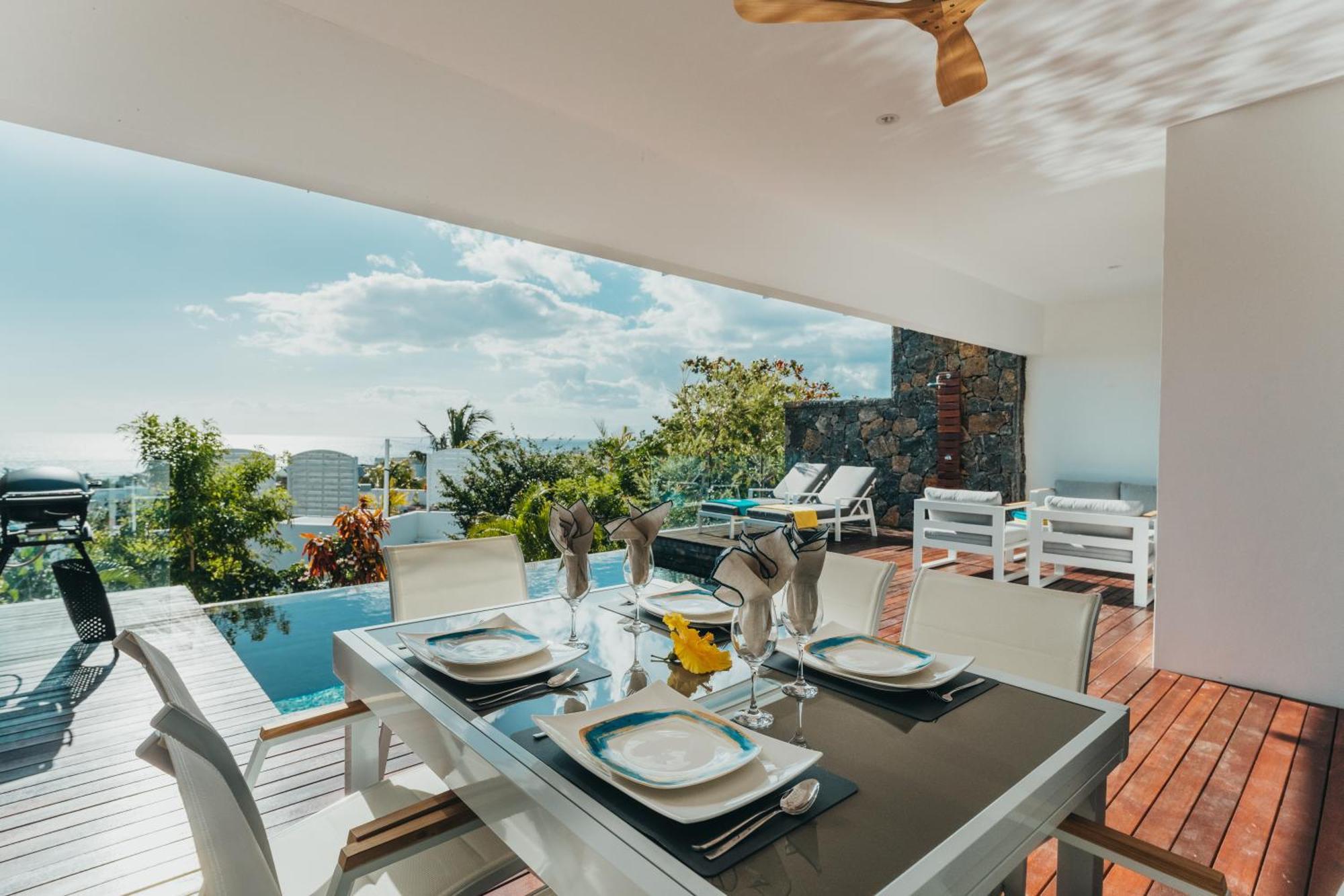 Rivière Noire Appartement De Luxe Piscine Et Vue Mer מראה חיצוני תמונה