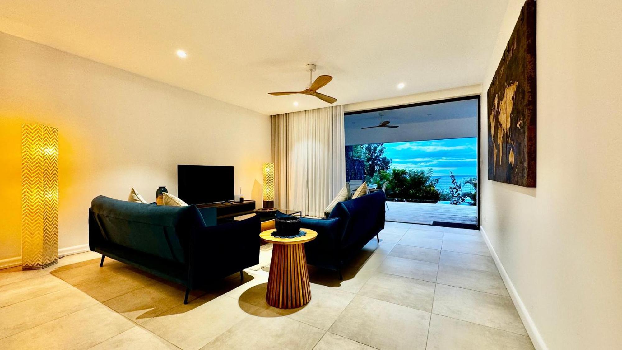 Rivière Noire Appartement De Luxe Piscine Et Vue Mer מראה חיצוני תמונה