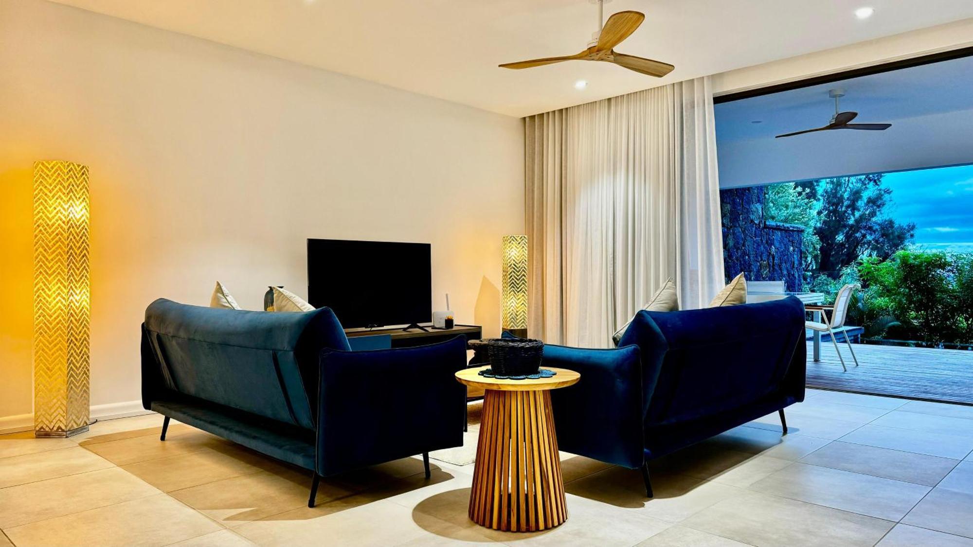 Rivière Noire Appartement De Luxe Piscine Et Vue Mer מראה חיצוני תמונה
